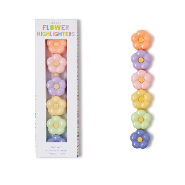 Flower Power Stackable Flower Highlighters in Gift Box