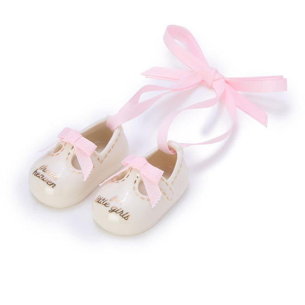 Thank Heaven Pair of Baby Shoes Keepsake Ornament