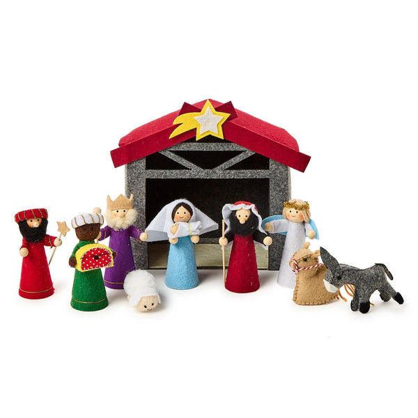 Star Bright Felt Nativity Set