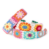 Floral Crochet Headband Assorted 3 Patterns