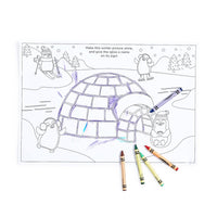 Christmas Cheer 20 Pc Coloring and Activity / Paper Placemats Book