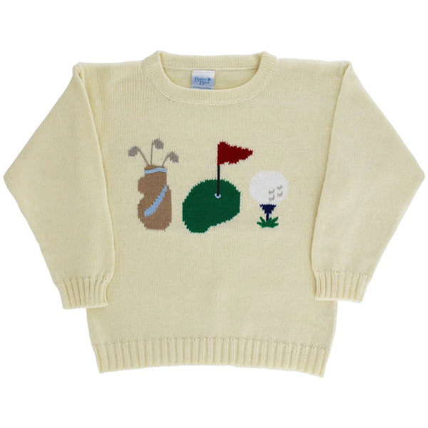 Crewneck Golf Sweater