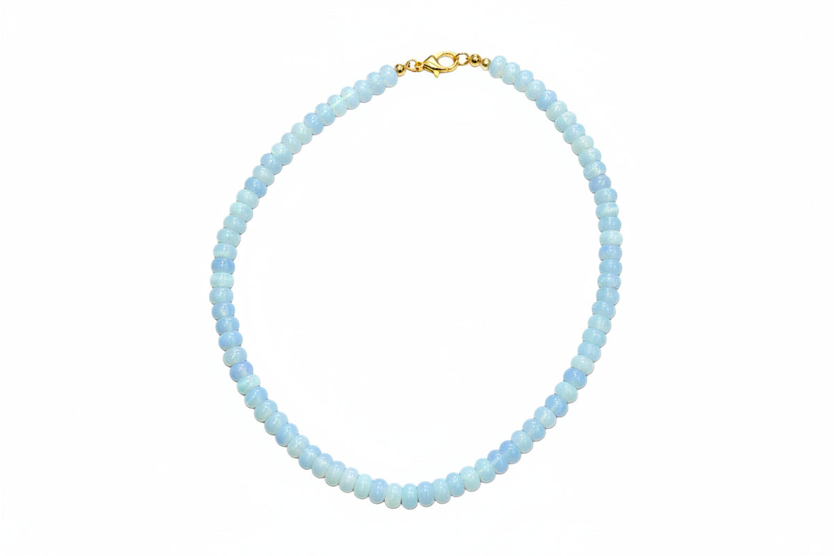 Blue Opal Necklace