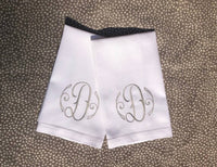 Arabesque Single Initial Huck Towel