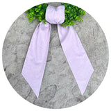 Linen Blend Sashes: Thistle (light purple) / 54 inches