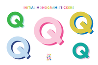 Individual Alphabet Stickers - Refills