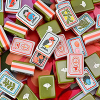 American-Brand Acrylic Deluxe 4-Layer Mahjong Set