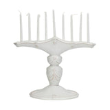 Berry & Thread Menorah - Whitewash