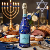 Limited Edition Hanukkah Prosecco Bottle Wrap