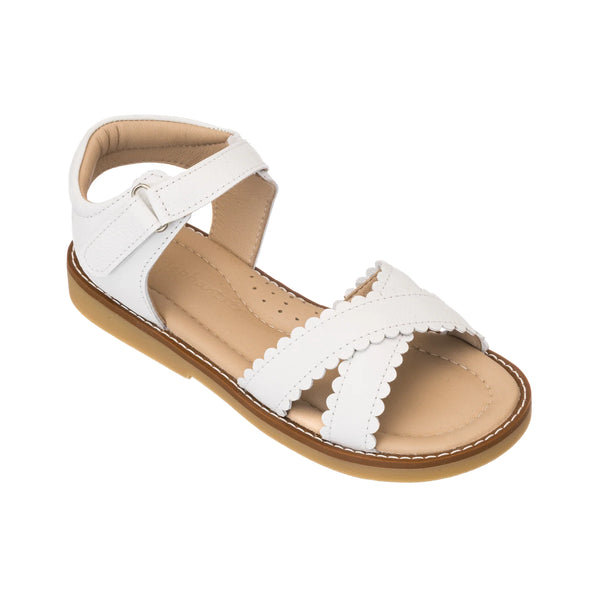 White Bloom Sandal (toddler & girls)
