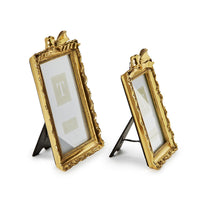 Vintage Gold Frame with Accent Bow