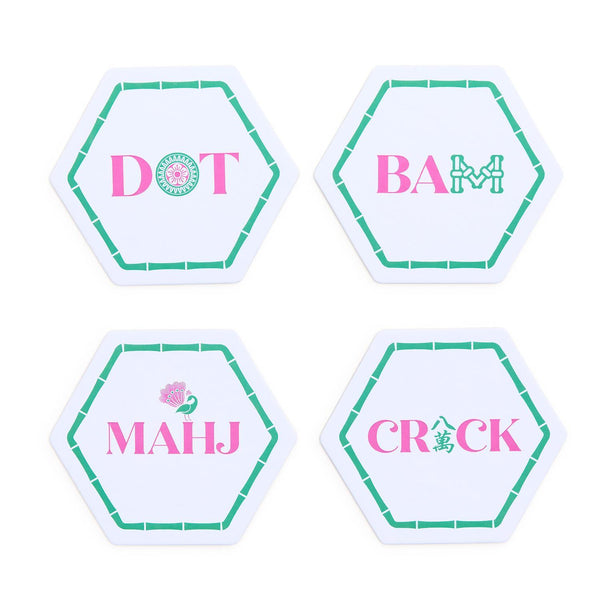 Coasters Let's Mahj