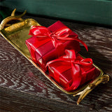 Gold Stag Antlers Serving Trays