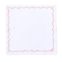 Holiday Bow-tiful Embroidered Bow Dinner Napkins