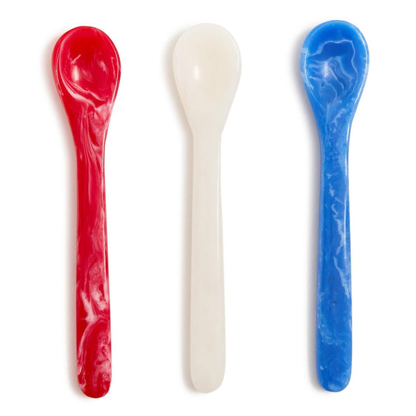Red, White and Blue Spoons
