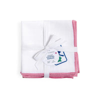 Mahjong Tiles Set of 4 Cloth Cocktail Napkins