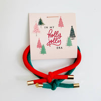 Holiday Thank You Gift Christmas Hair Tie Stocking Stuffers