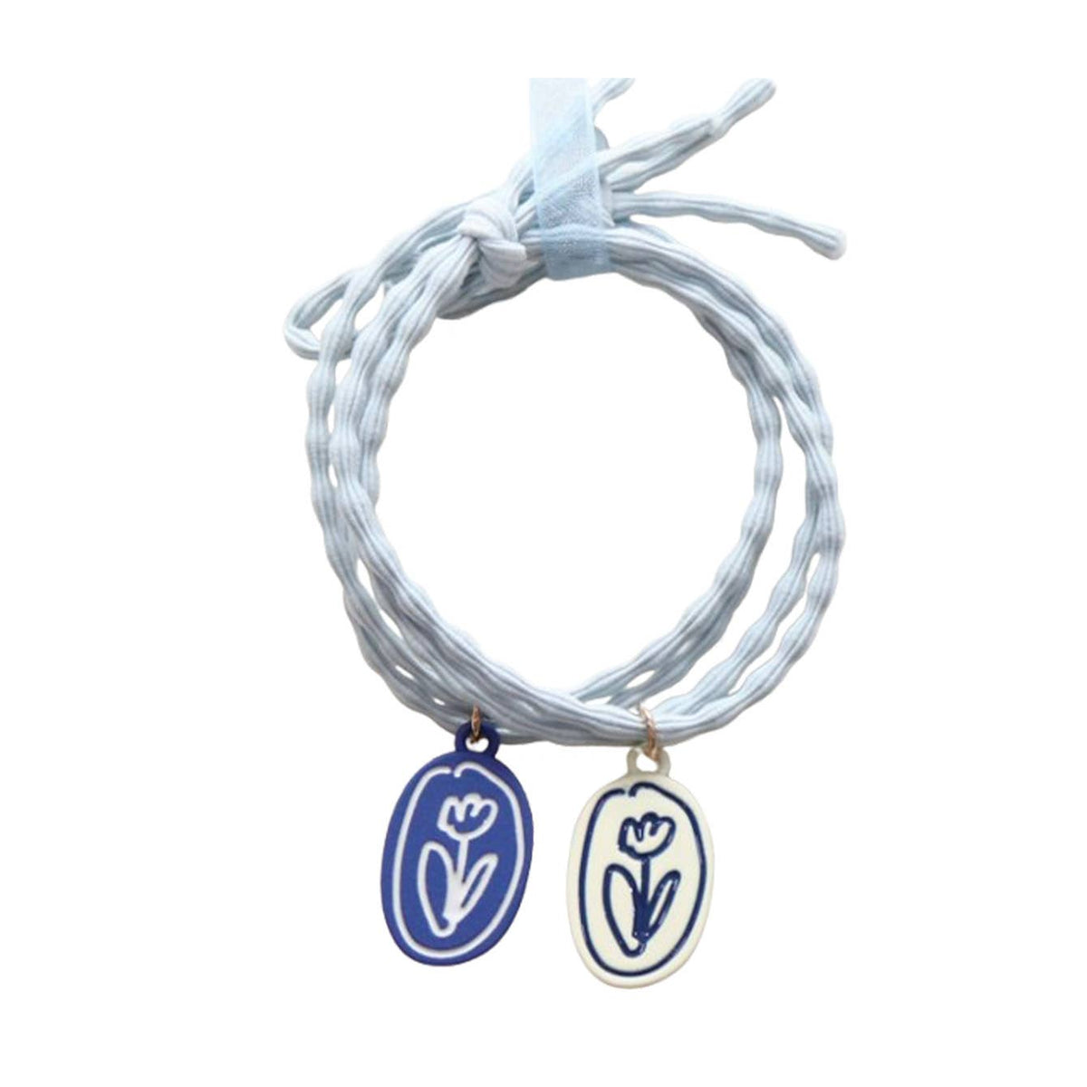 Hair elastics Bracelet - Flowers