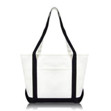 DALIX Daily Shoulder Tote Bag Premium Cotton