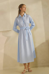 Long-sleeve Shirt Dress