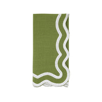 Scalloped Edge Cloth Napkin