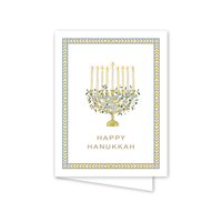 Garden of Sharon Blue Menorah