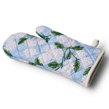 Hydrangea Oven Mitt