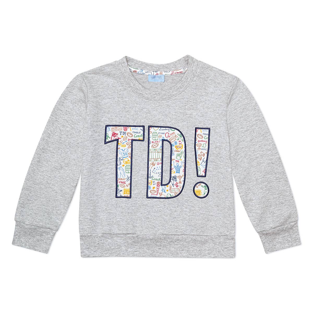 Football Kids Crewneck Sweatshirt