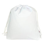 White Seersucker Sling Backpack | Mint