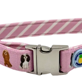 Cavalier Dog Collar - Pink