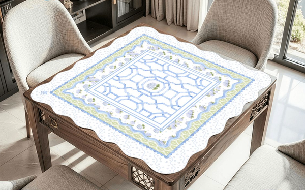 Hamptons Hydrangea Mahjong Mat | The House of Hydrangea Coll