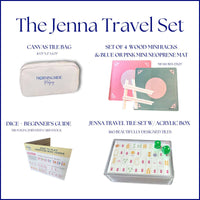 The Jenna Embossed Travel Set