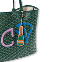 Champagne Bottle - Bag Charm