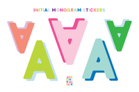 Individual Alphabet Stickers - Refills