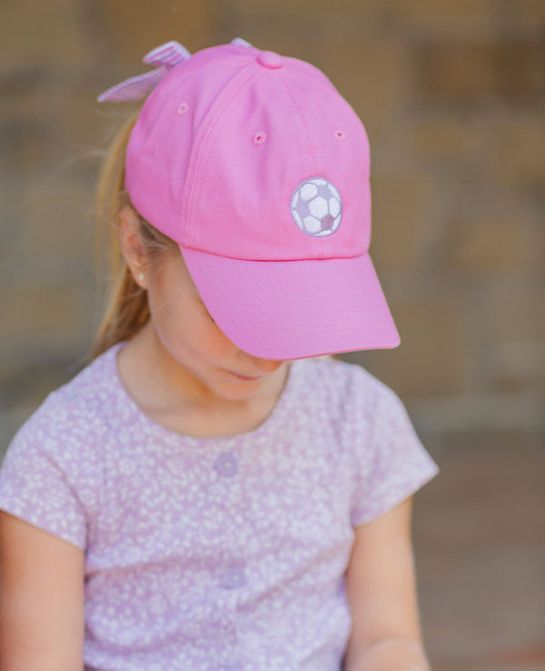 Soccer Bow Baseball Hat