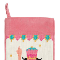 Nutcrackers Embroidered Stocking