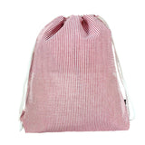 Red Seersucker Sling Backpack | Mint