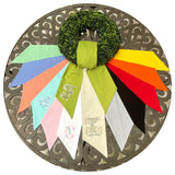 Linen Blend Sashes: Thistle (light purple) / 54 inches