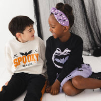 Bat Halloween Gemstone Headband - Kids Hair Accessories