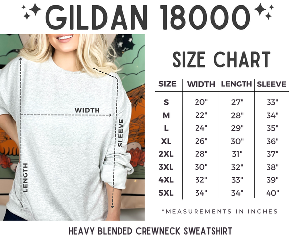 Gildan Wholesale Unisex Heavy Blend Crewneck Sweatshirt