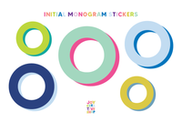 Individual Alphabet Stickers - Refills