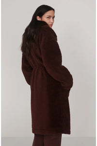 Bennet Long Faux Shearling Coat
