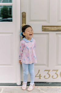 Ribbon Party Legging Tunic Set