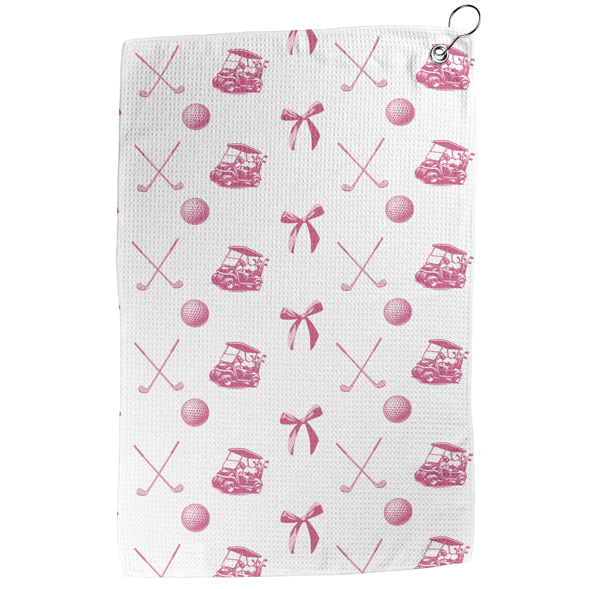 Pink Coquette Golf Towel