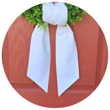 Wreath Sash in Linen Blend