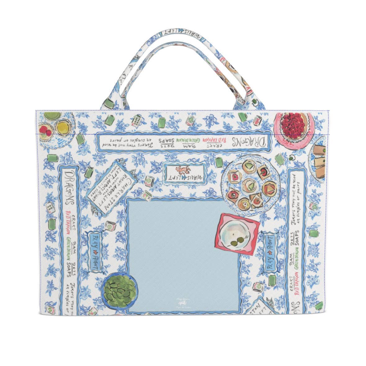 Paige Spearin Jumbo Slouchy Denim Tote, 