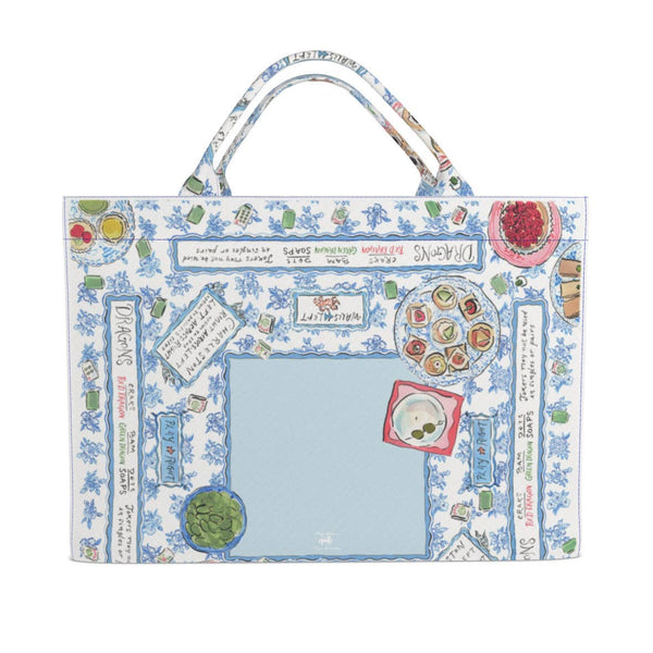 Paige Spearin Jumbo Slouchy Denim Tote, 