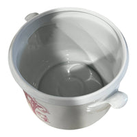 Champagne Porcelian Bucket- Pink Monogram A-Z