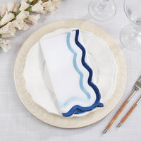 Scalloped Edge Cloth Napkin