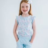 Girls Stella Floral Top